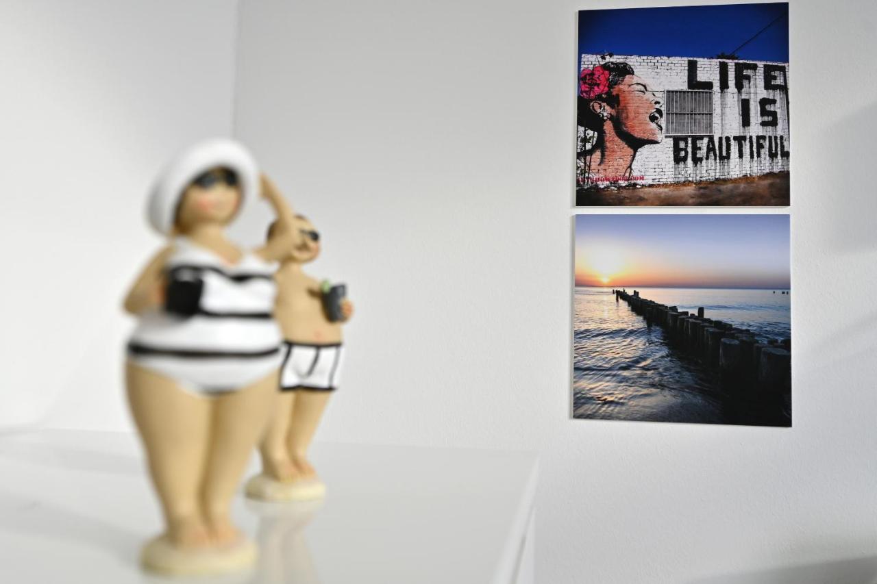 Ferienwohnung La Mola Glowe Dış mekan fotoğraf